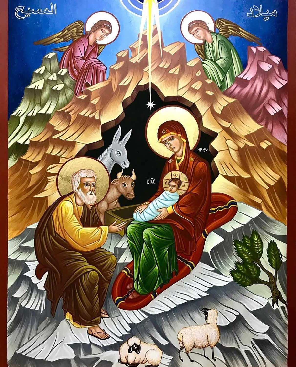 Christmas Art Auction Flyer